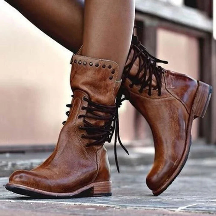 Eleanora™ | LEATHER BOOTS