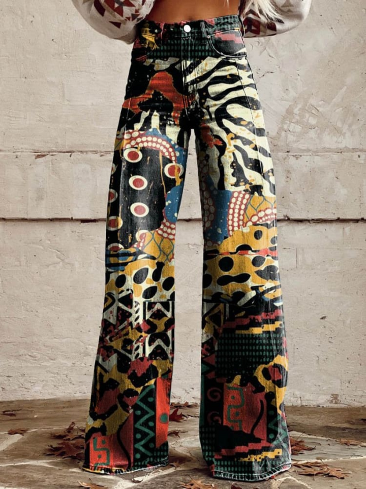 Marion | Art-Inspired Wide-Leg Pants