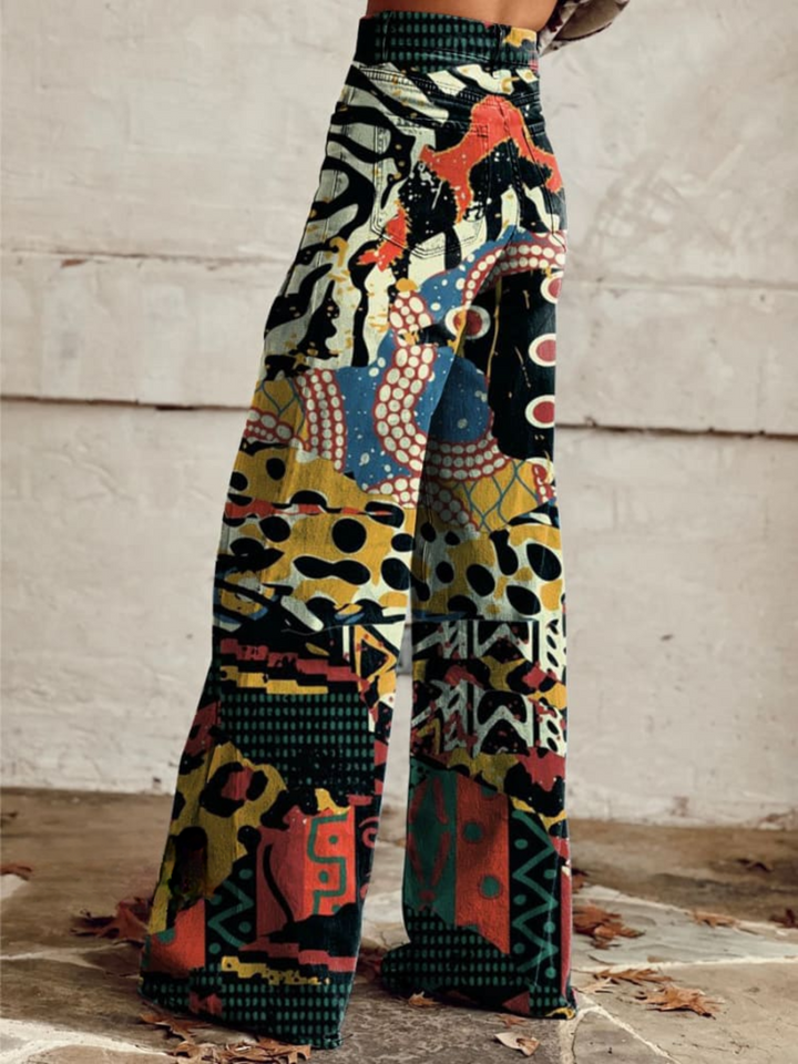 Marion | Art-Inspired Wide-Leg Pants