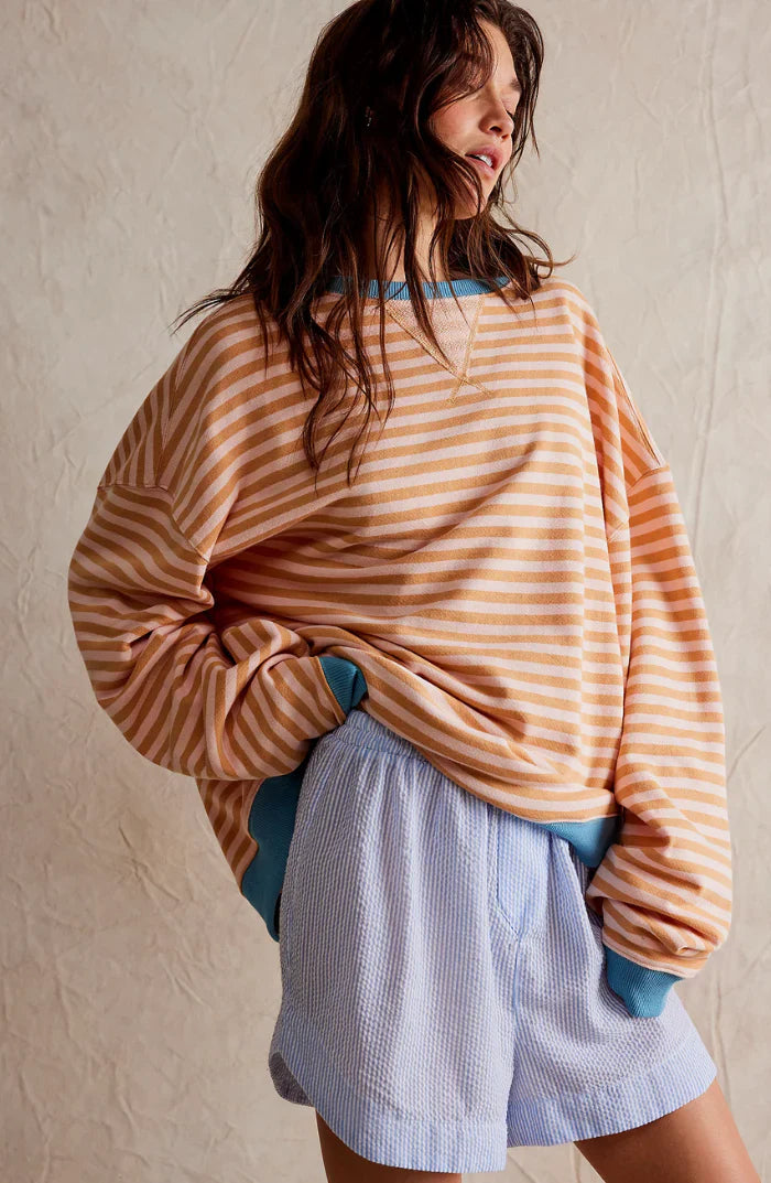 Saskia™ | STRIPED OVERSIZED JUMPER