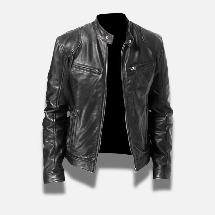 Dario™ | TIMELESS LEATHER JACKET