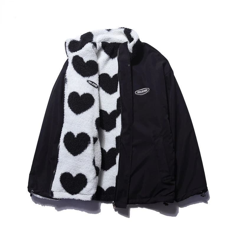 Keyana™ | DOUBLE-SIDED HEART COAT