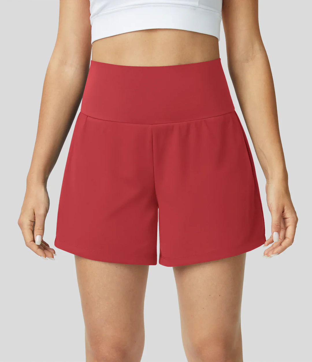 Mary™ | 2-IN-1 YOGA SHORTS WITH HIGH WAIST, BACK POCKET AND SIDE POCKET