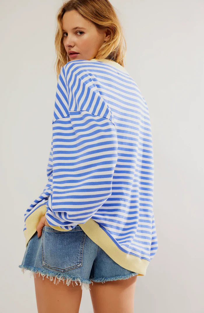 Saskia™ | STRIPED OVERSIZED JUMPER