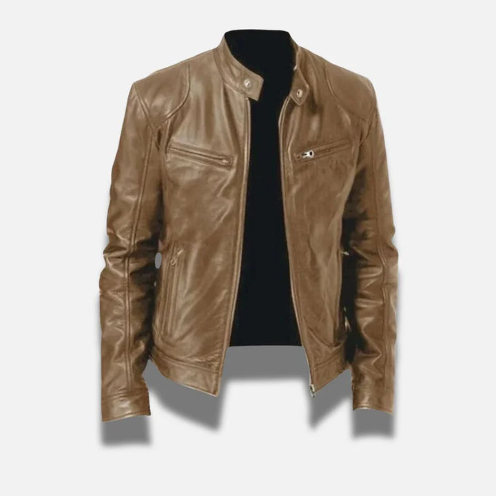 Dario™ | TIMELESS LEATHER JACKET