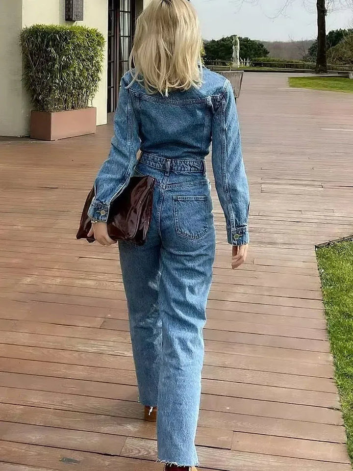 Maren™ | DENIM JUMPSUIT