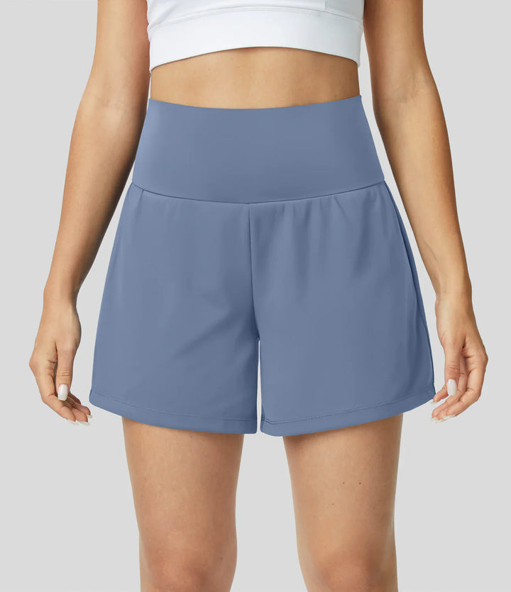 Mary™ | 2-IN-1 YOGA SHORTS WITH HIGH WAIST, BACK POCKET AND SIDE POCKET