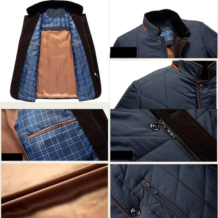 Abel™ | MEN'S WINTER COAT WITH STAND-UP COLLAR