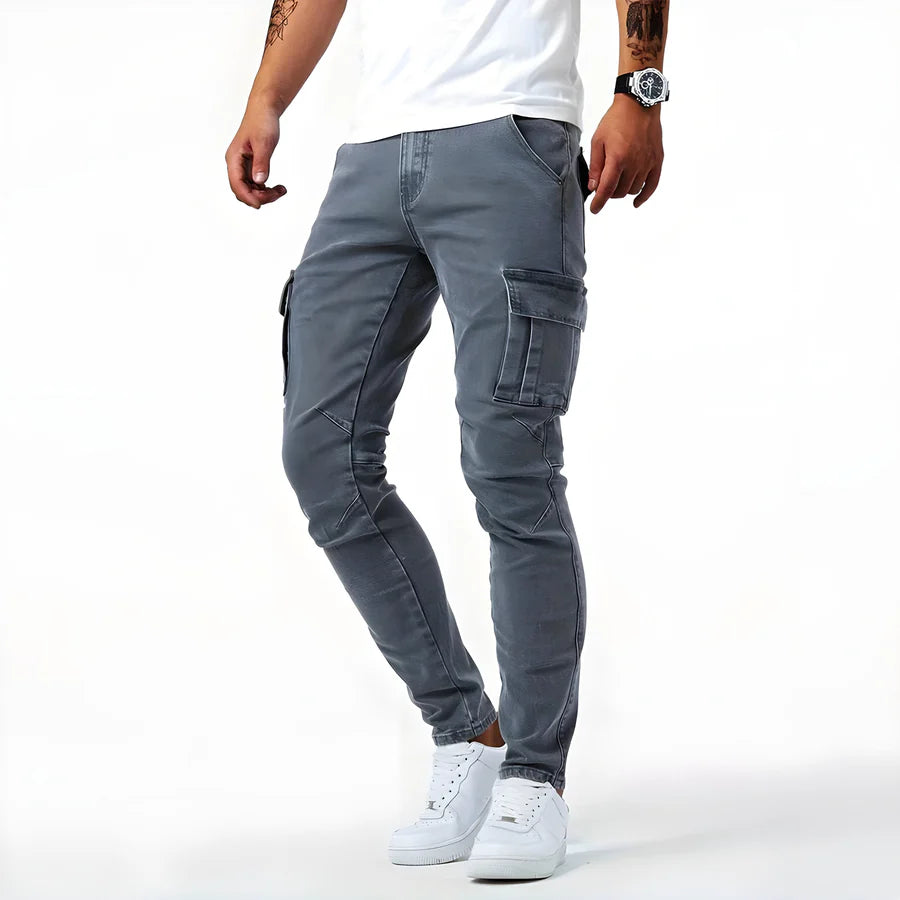 Carlo™ | CARGO FROM STRETCH DENIM