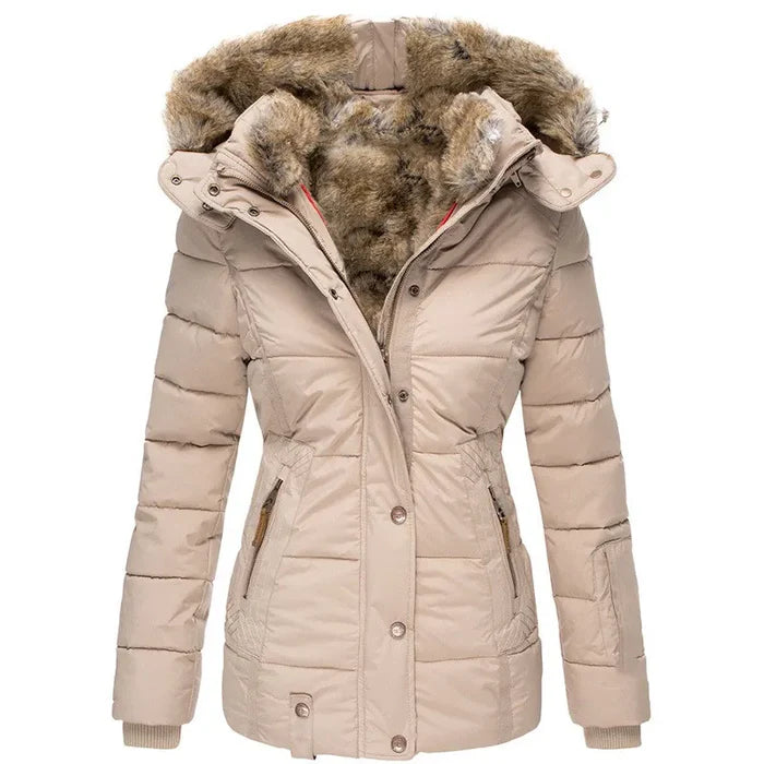 Adelina™ | WARM WINTER COAT WITH FUR LINING