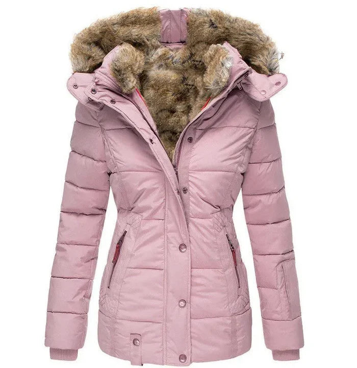 Adelina™ | WARM WINTER COAT WITH FUR LINING