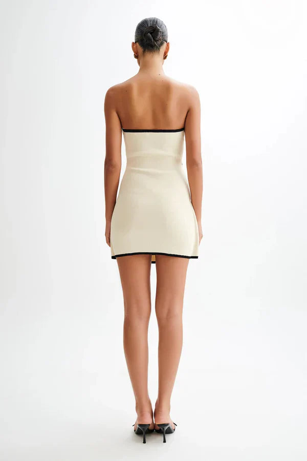 Rebecca™ | STRAPLESS KNIT MINI DRESS