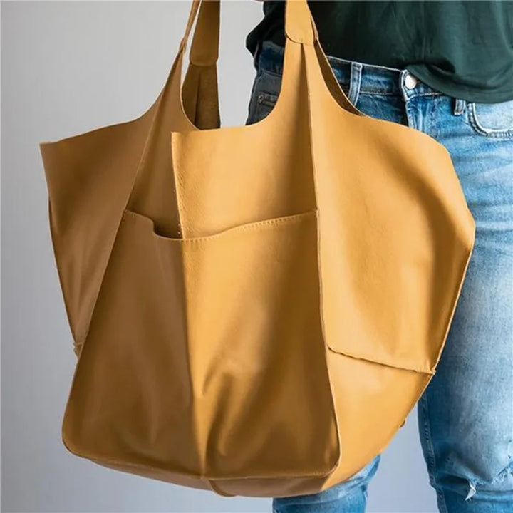 Sienna | OVERSIZED LEATHER TOTE BAG