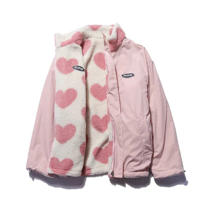 Keyana™ | DOUBLE-SIDED HEART COAT