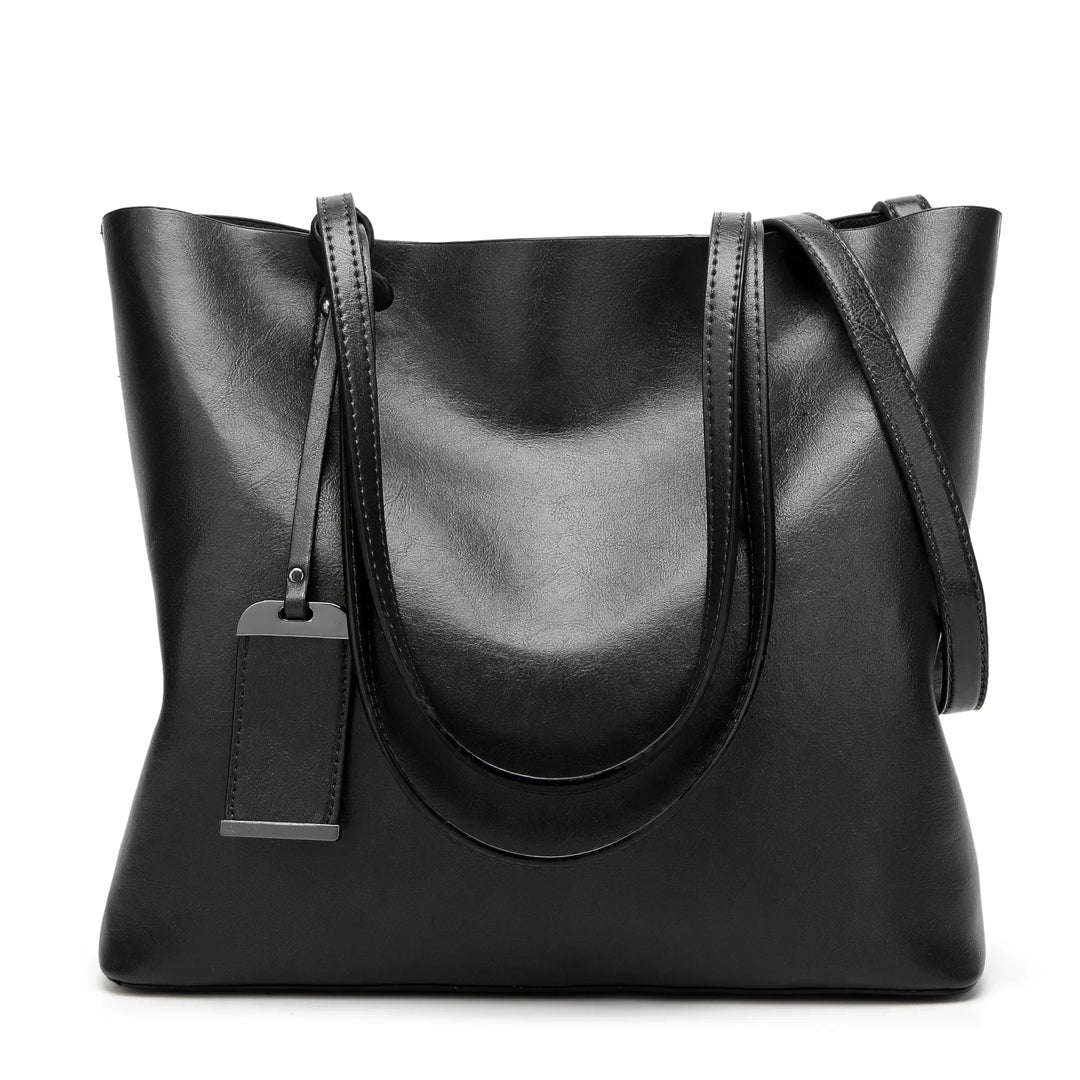 Luna | LEATHER CROSSBODY-TOTE BAG