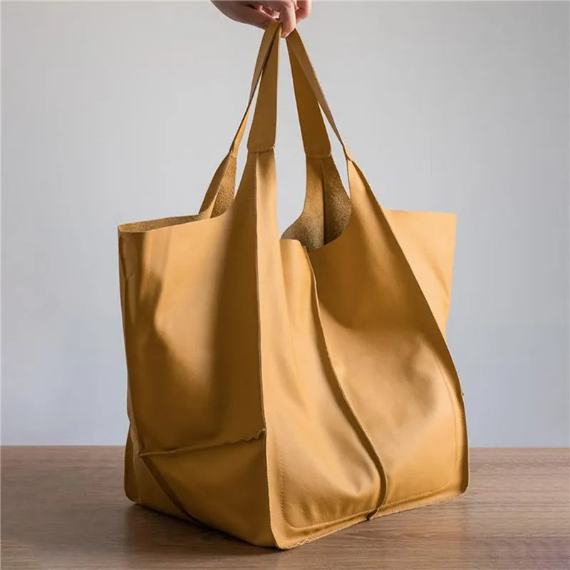 Sienna | OVERSIZED LEATHER TOTE BAG