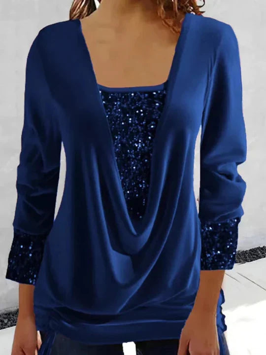 Dorothea™ | SEQUINS GLITTER TOP