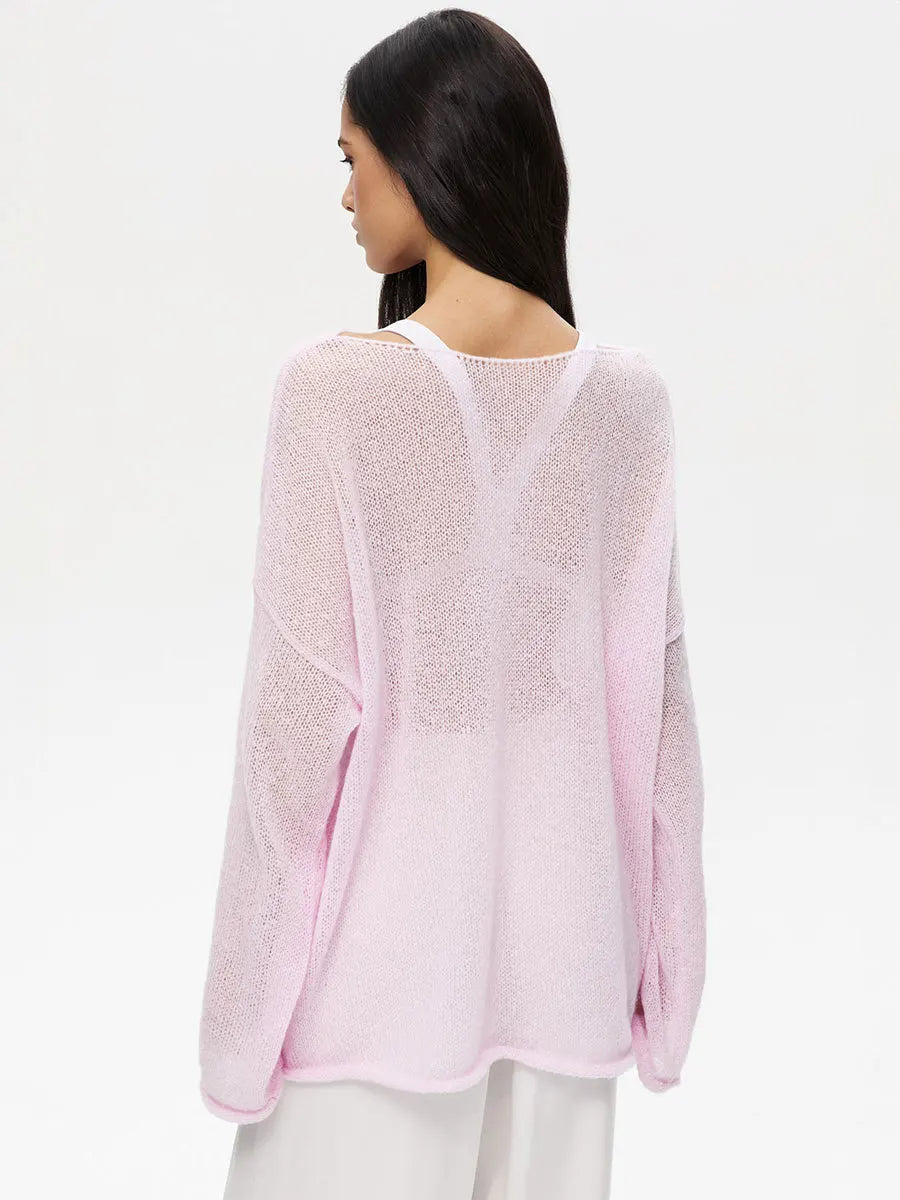 Lucinda™ | OVERSIZED TRANSPARANT LONG SLEEVE COVER UP