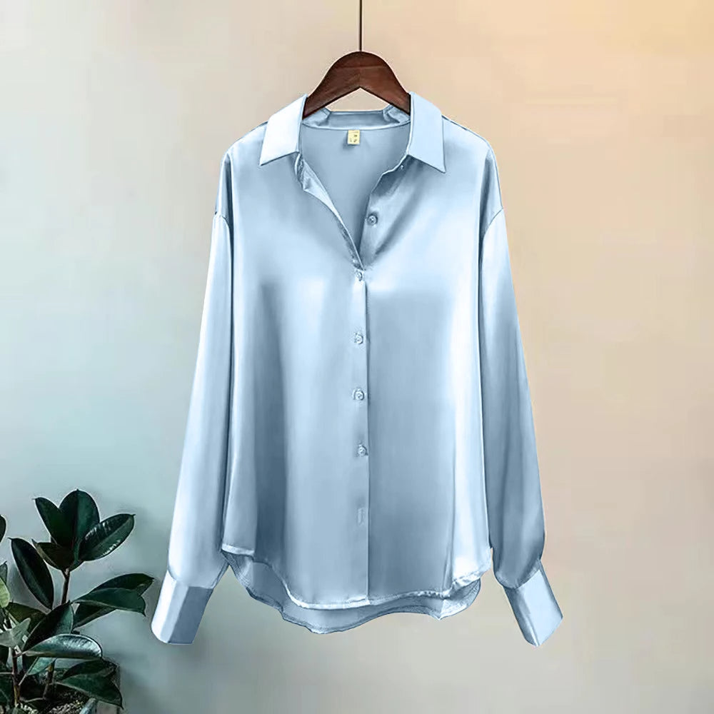 Giselle™ | CASUAL SATIN BLOUSE