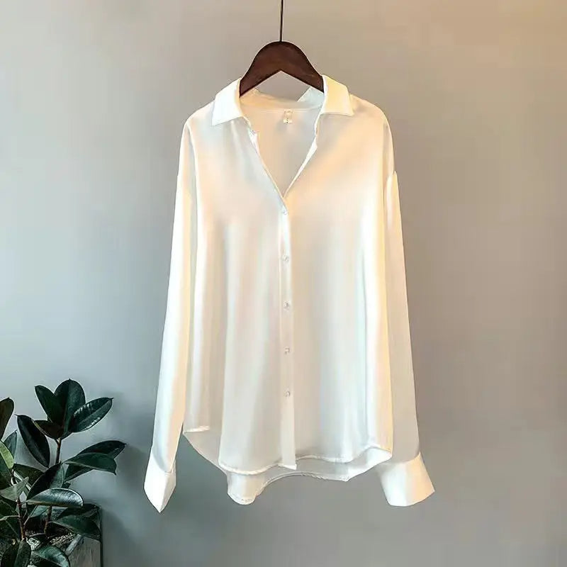 Giselle™ | CASUAL SATIN BLOUSE