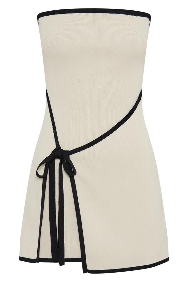 Rebecca™ | STRAPLESS KNIT MINI DRESS