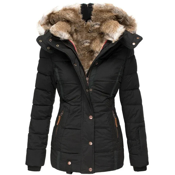 Adelina™ | WARM WINTER COAT WITH FUR LINING