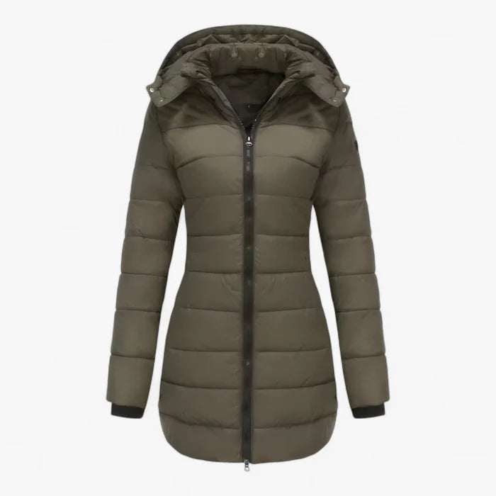 Serena™ | LONG PARKA WITH HOOD